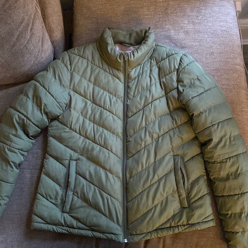 GAP Green Puffer Jacket
